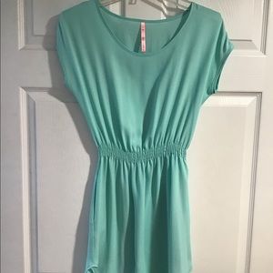 Aqua lightweight dress